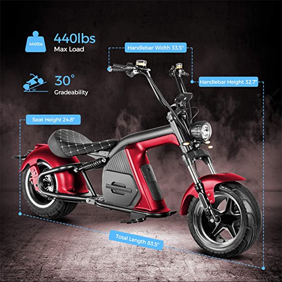 2021 SoverSky Electric Chopper Scooter USA Warehouse