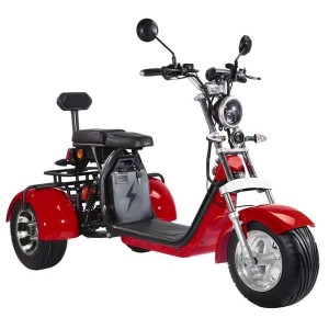 T7.2 SoverSky Electric Fat Tire Trike Adult Mobility
